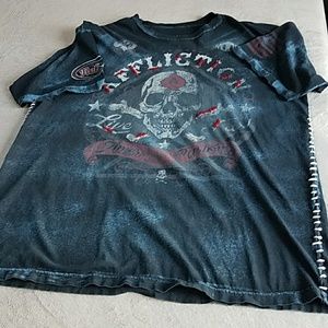 Men's affliction shirt